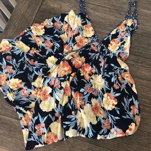 Xhilaration floral maxi dress XL